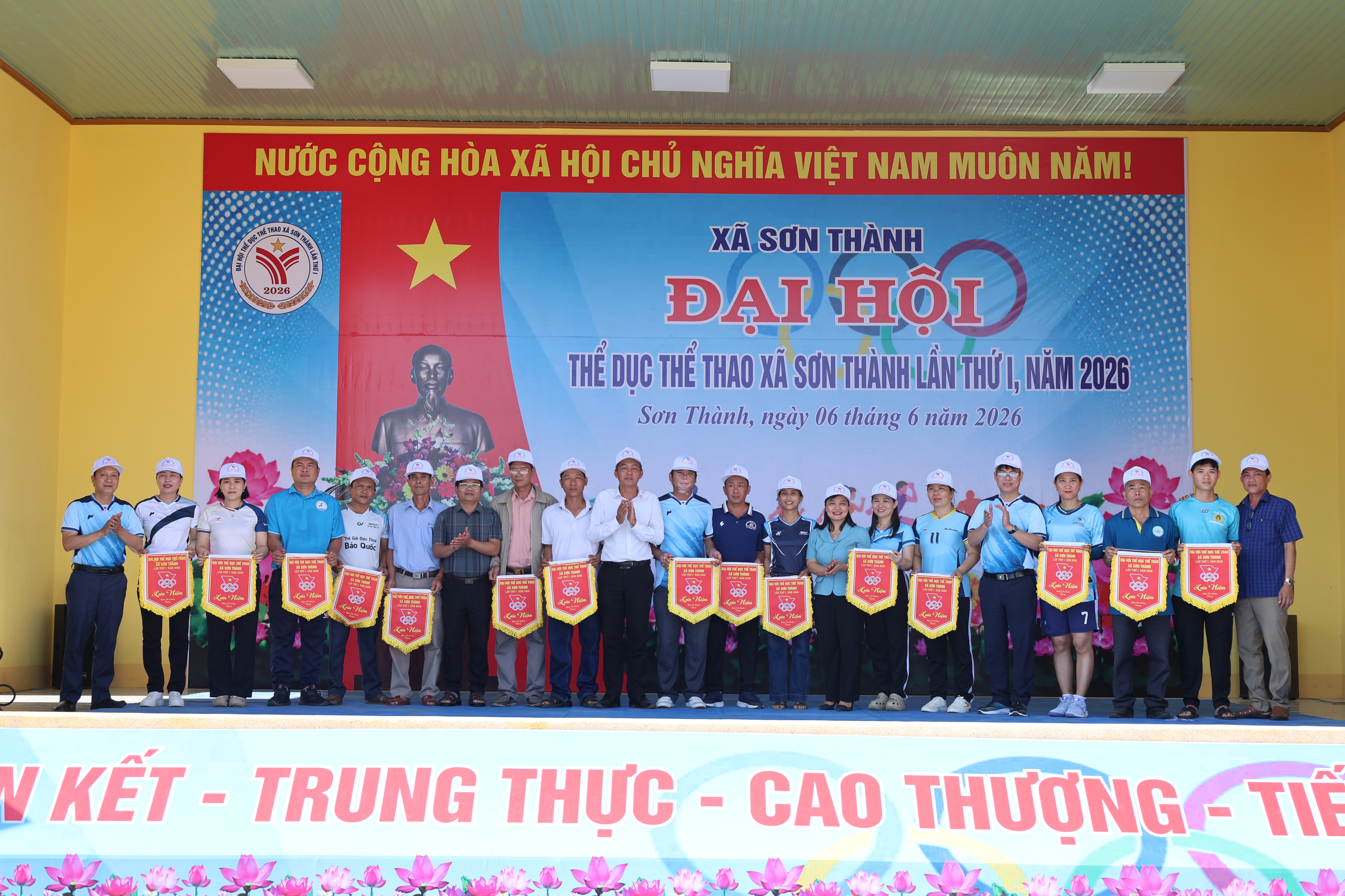 Khai mạc Đại hội Thể dục thể thao xã Sơn Thành lần thứ I năm 2026