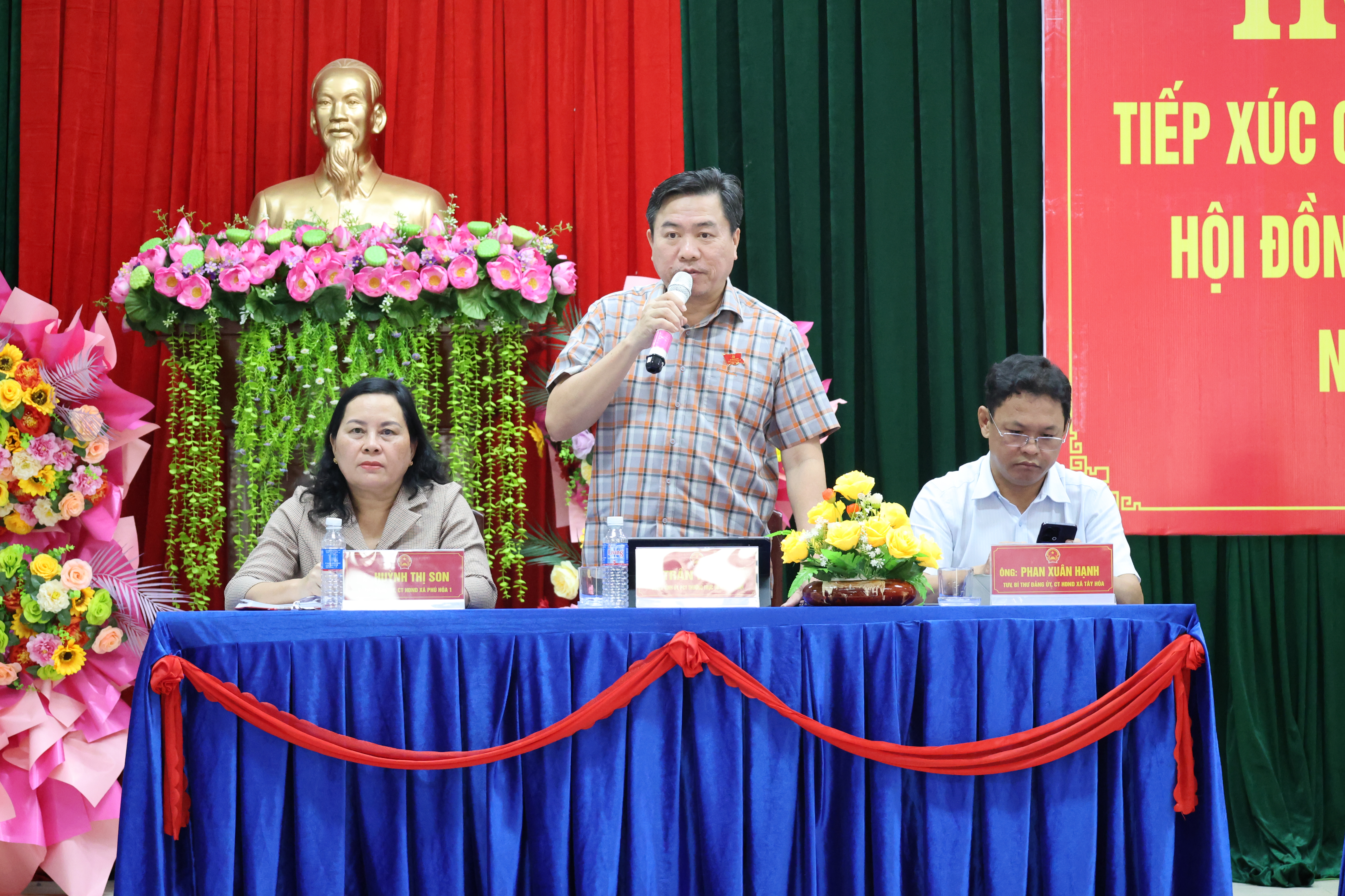 HĐND tỉnh khóa XI, nhiệm kỳ 2026-2031 tiếp xúc cử tri xã Sơn Thành trước Kỳ họp thứ Hai