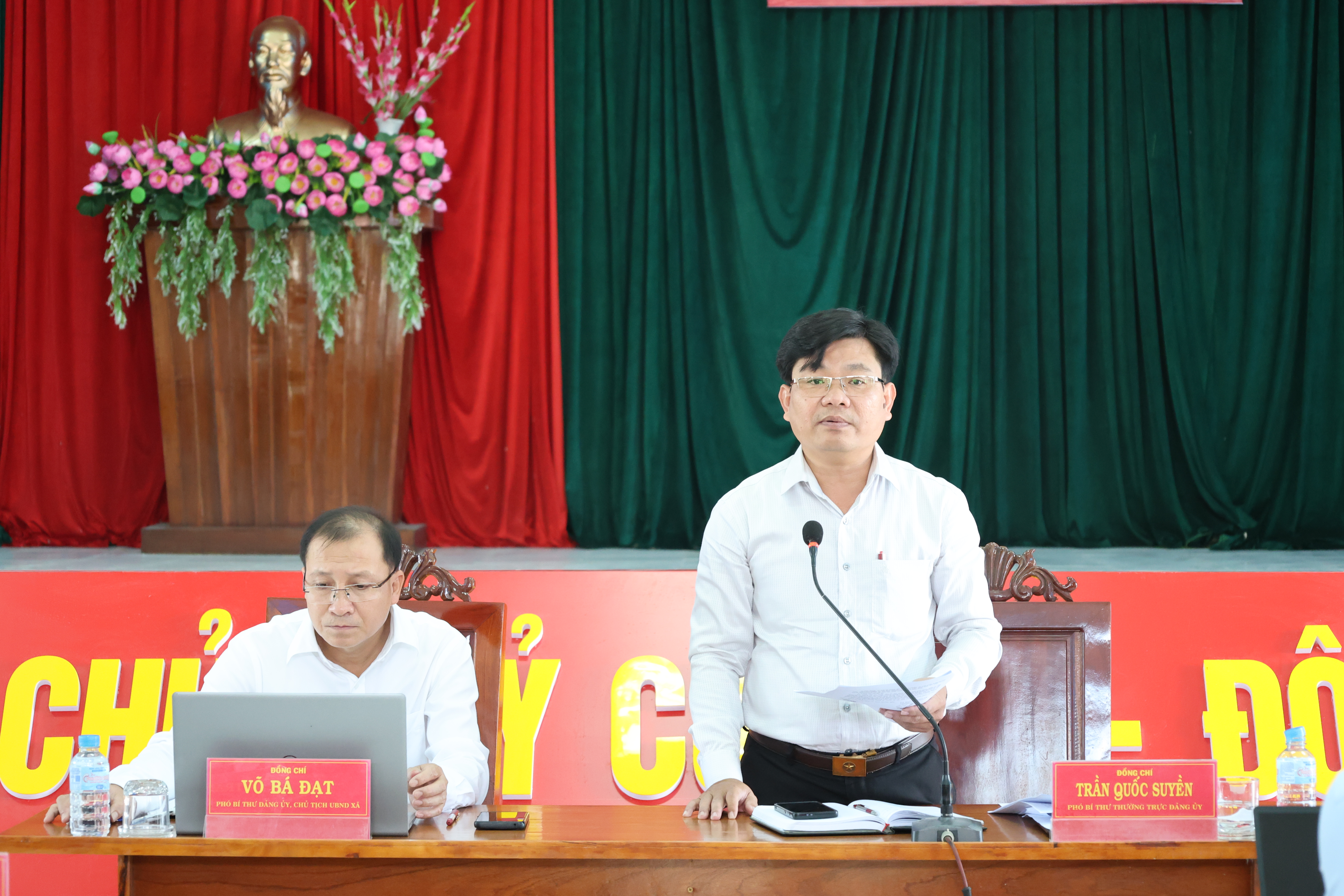 Đảng ủy xã Sơn Thành tổ chức Hội nghị sơ kết 6 tháng đầu năm, triển khai nhiệm vụ 6 tháng cuối năm 2026