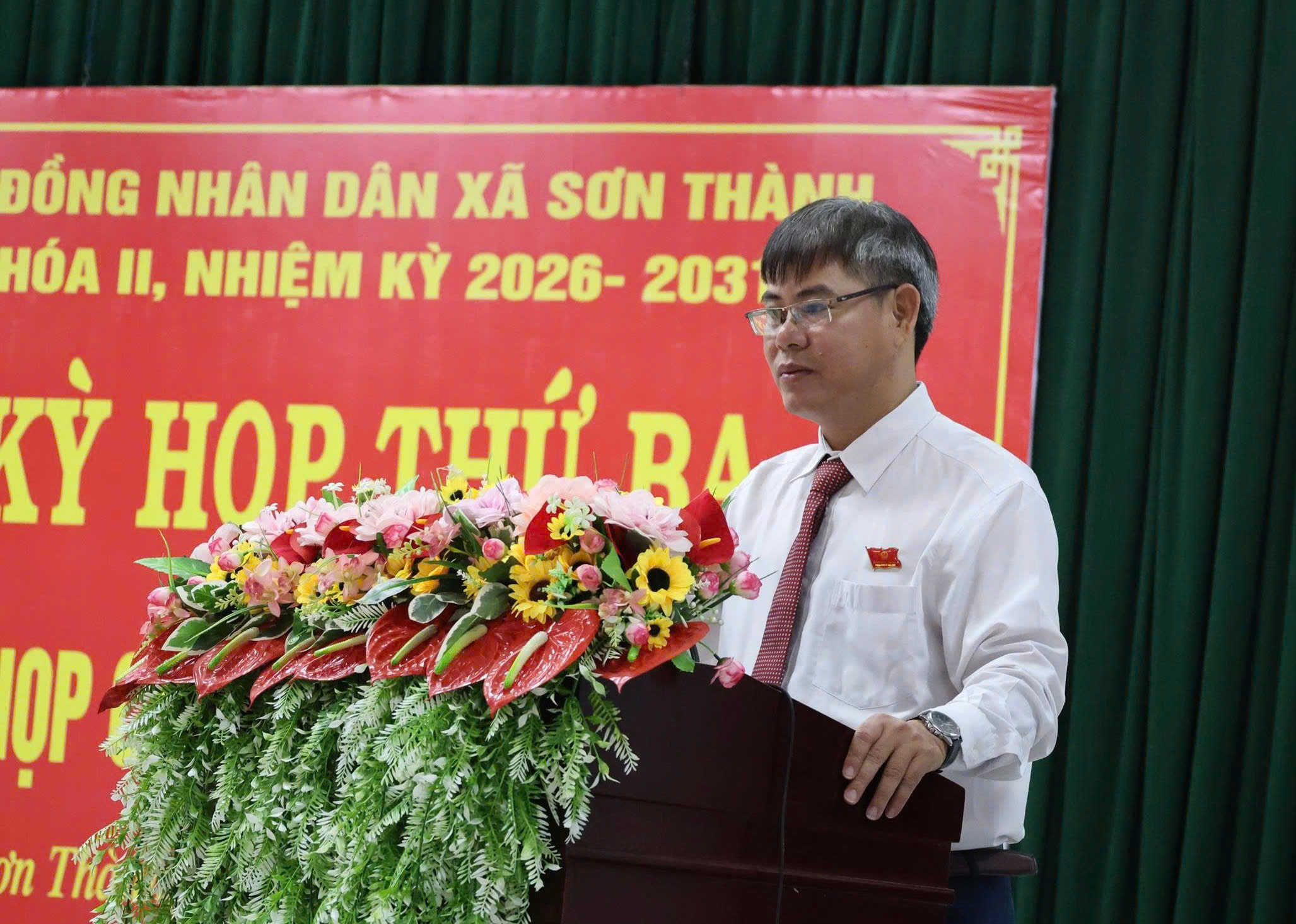 HĐND xã Sơn Thành tổ chức Kỳ họp thứ Ba (kỳ họp chuyên đề) năm 2026