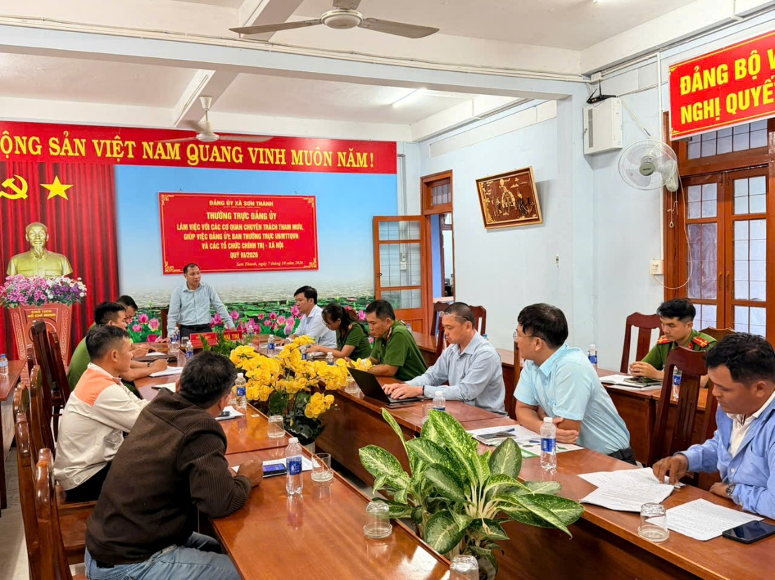 Xã Sơn Thành siết chặt trật tự, an toàn giao thông đường nông thôn