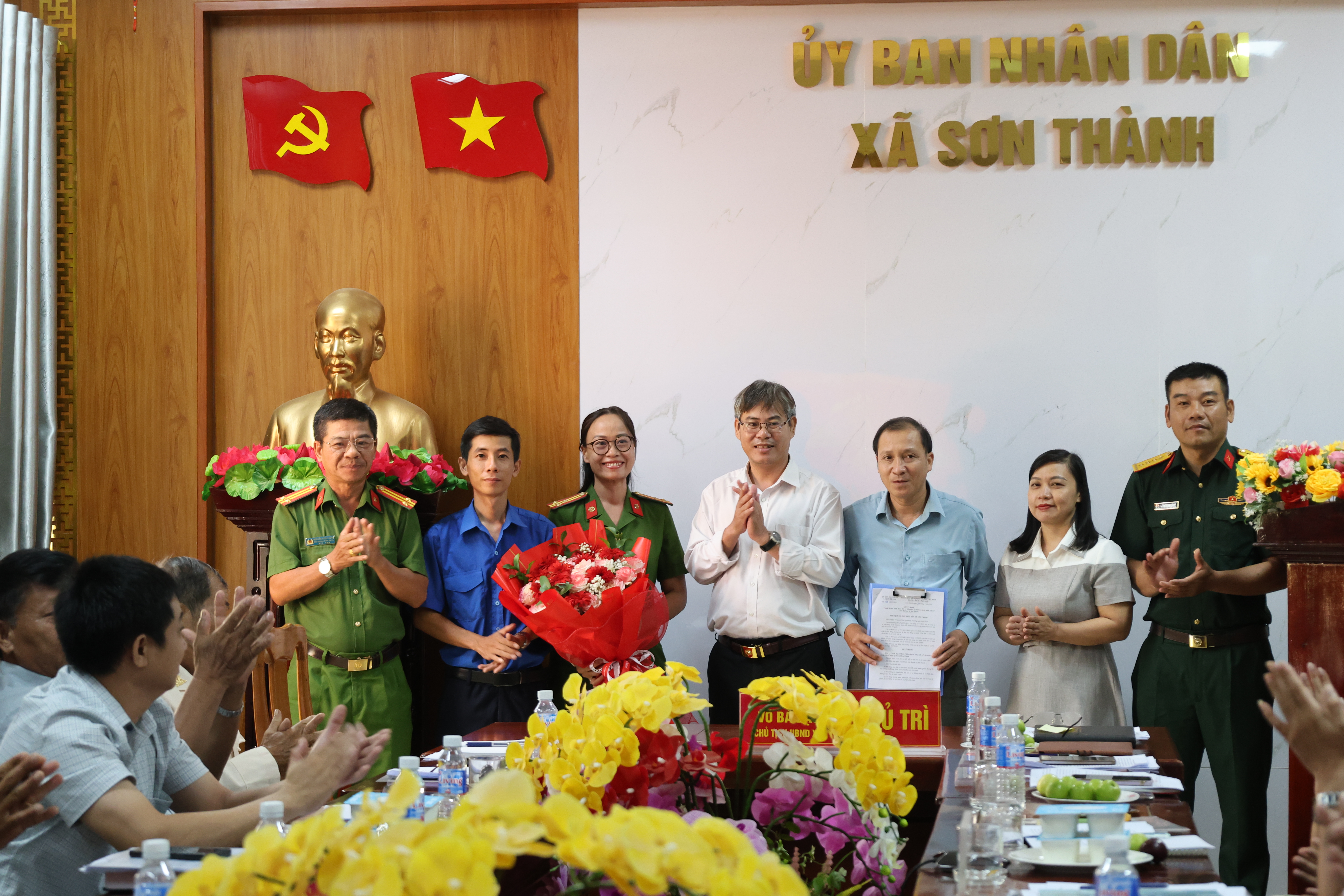 Sơn Thành: Sơ kết công tác phòng, chống tội phạm, tệ nạn xã hội và xây dựng phong trào toàn dân bảo vệ an ninh Tổ quốc 6 tháng đầu năm 2026