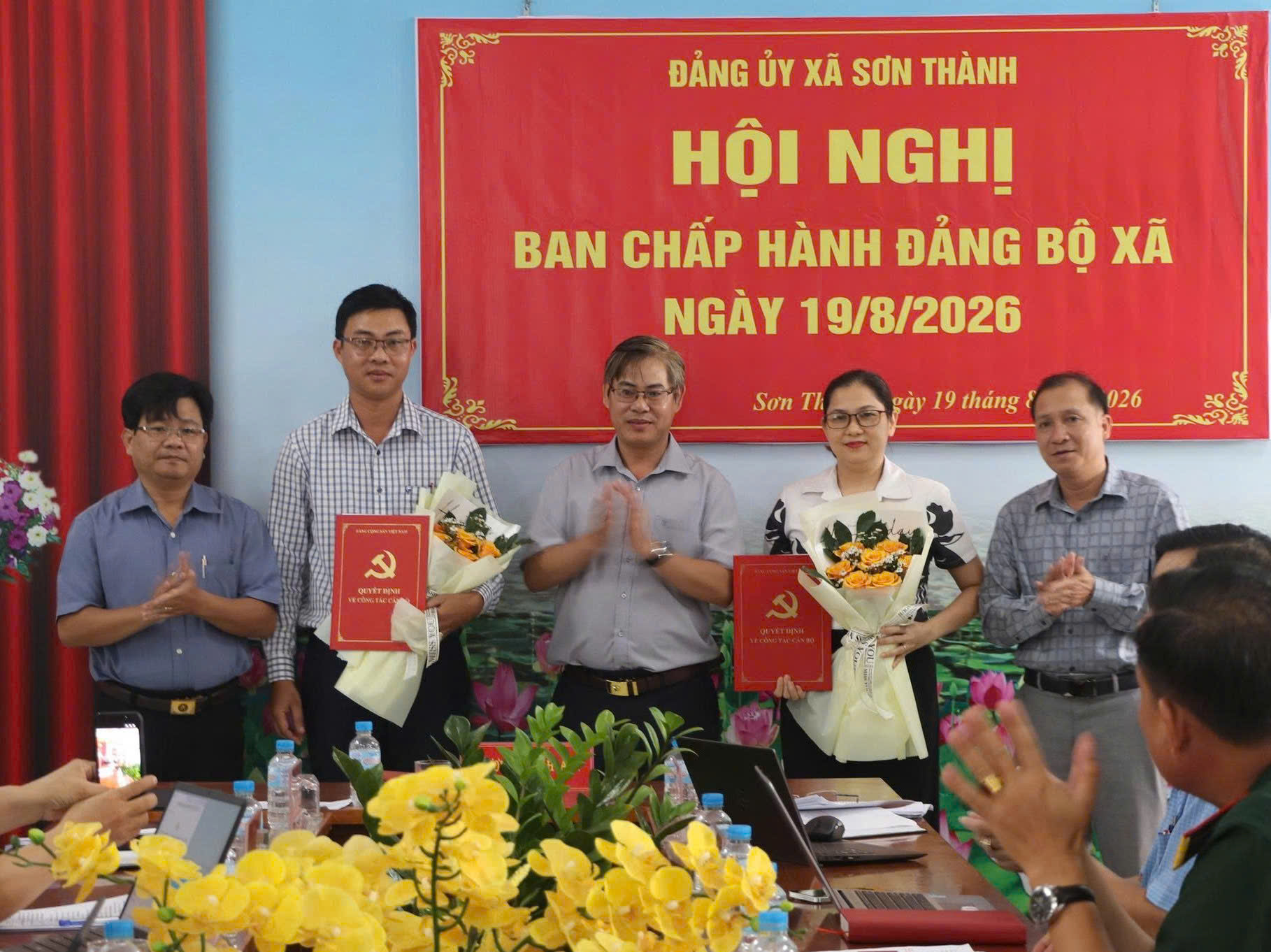 Sơn Thành: Tổ chức Hội nghị Ban Chấp hành Đảng bộ xã