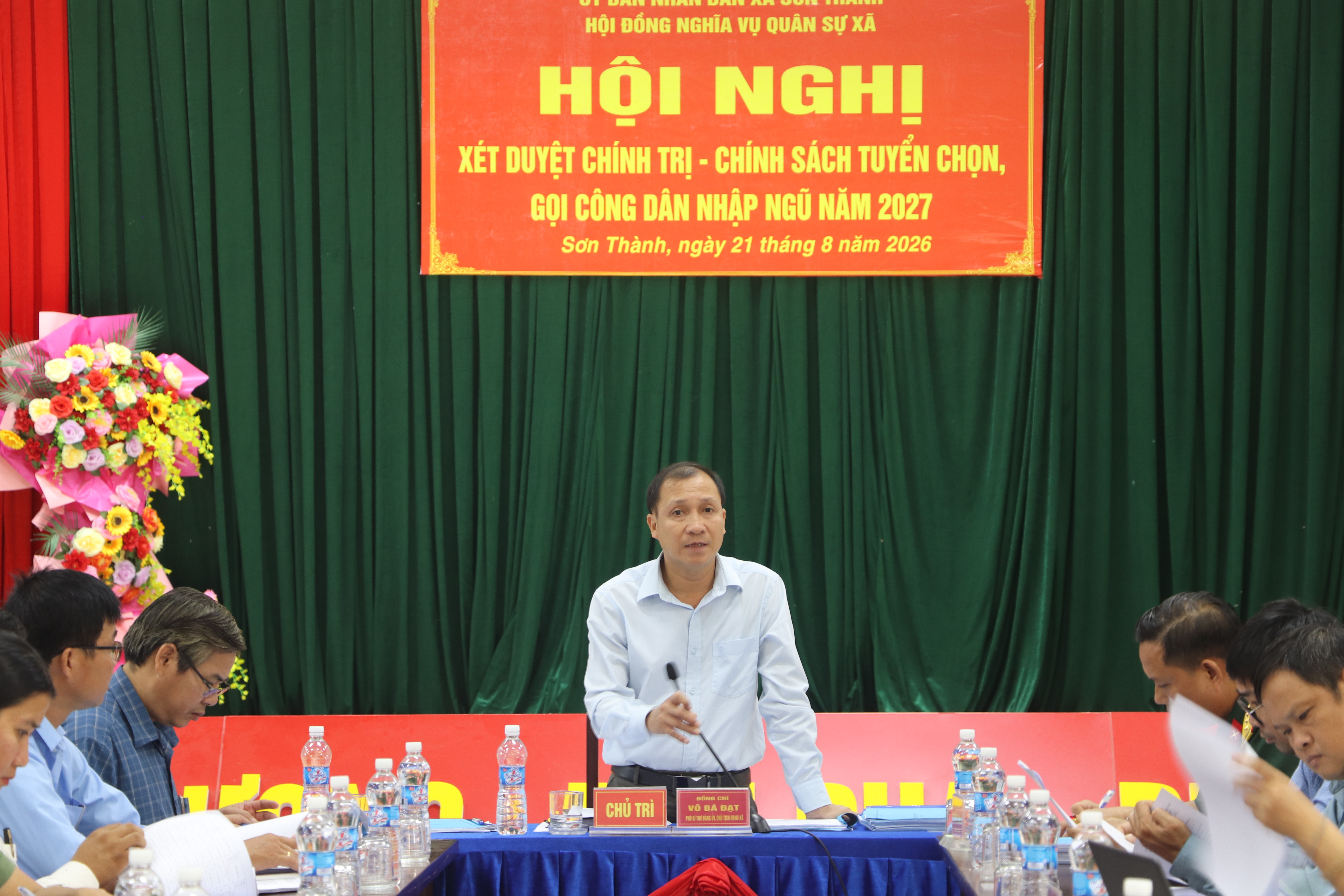 Sơn Thành: Xét duyệt chính trị, chính sách phục vụ công tác tuyển quân năm 2027