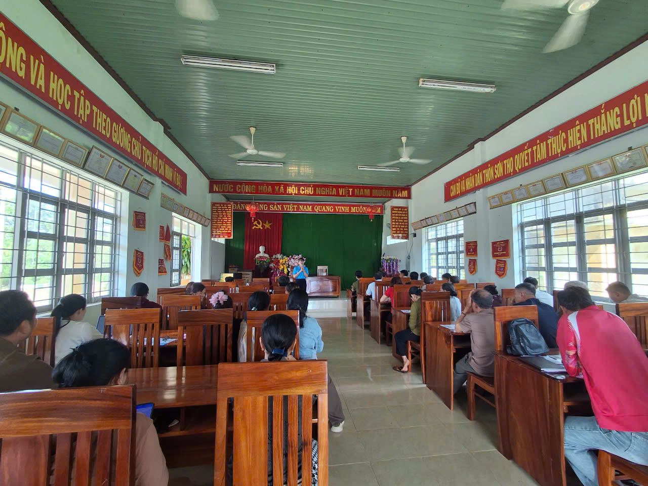 Sơn Thành tổ chức triển khai mô hình phát triển BHXH tự nguyện, BHYT