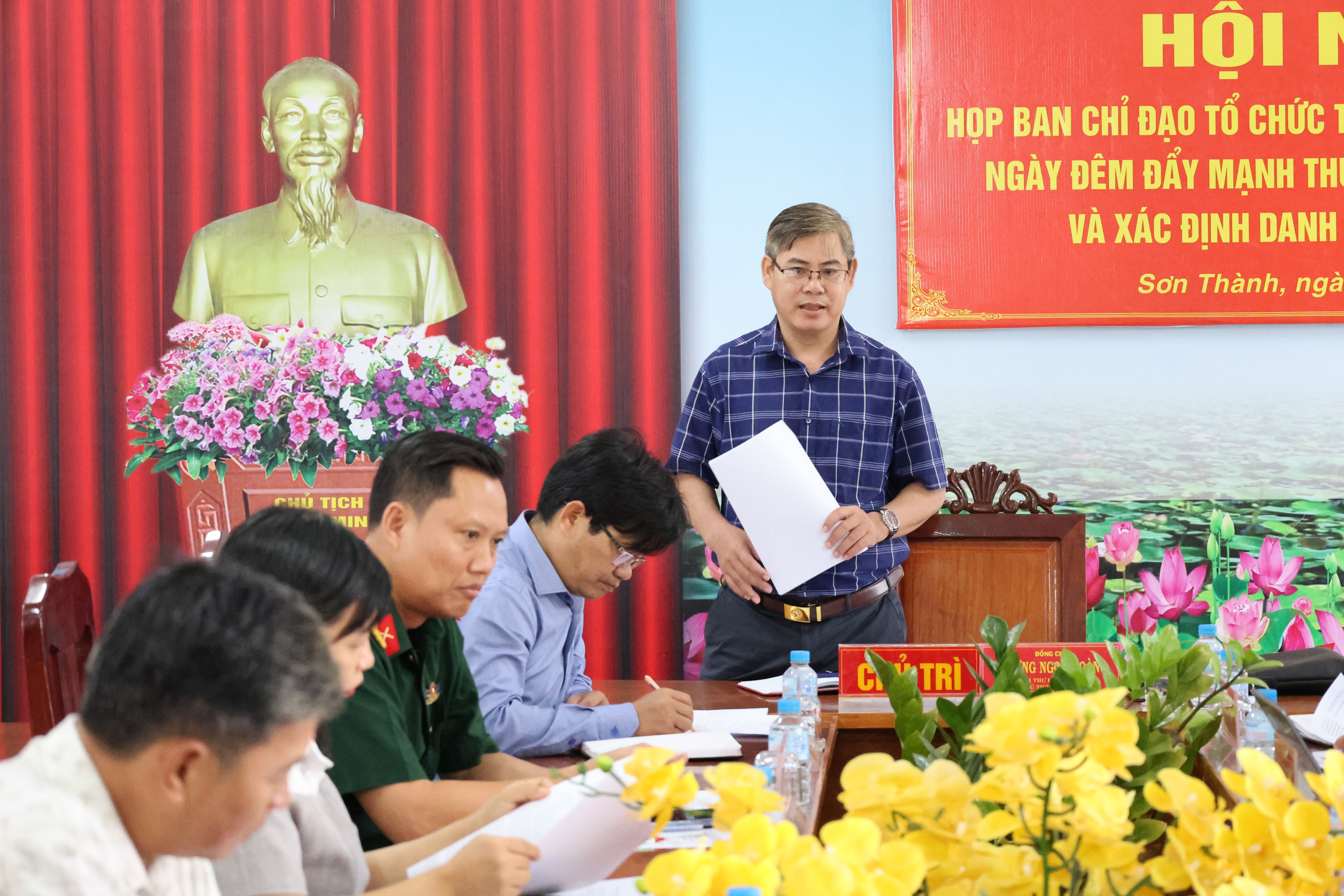 Sơn Thành đánh giá kết quả thực hiện công tác tìm kiếm, quy tập hài cốt liệt sĩ