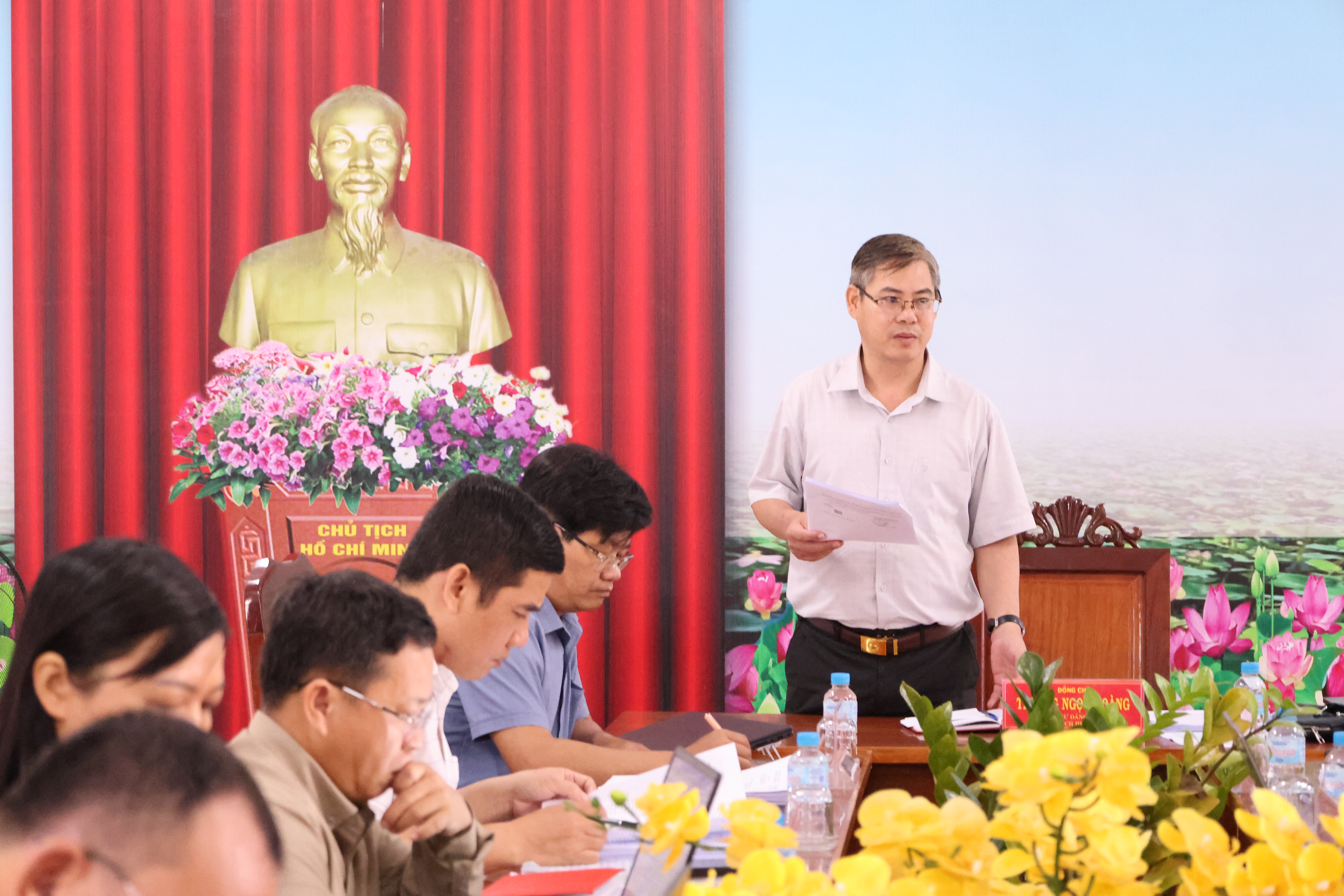 Sơn Thành: Hội nghị Ban Thường vụ Đảng ủy thường kỳ tháng 9 năm 2026