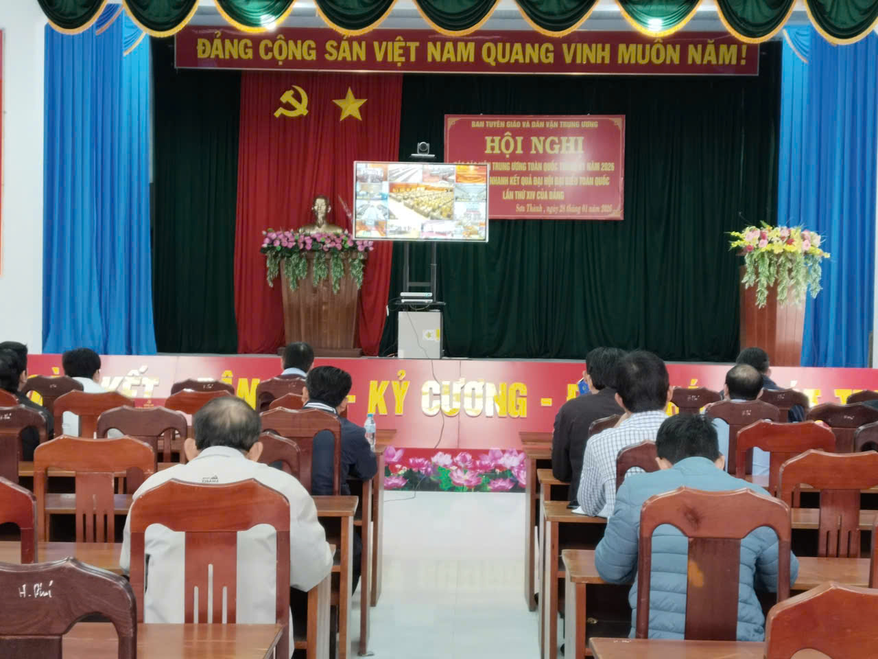 Hội nghị trực tuyến Báo cáo viên Trung ương tháng 01/2026